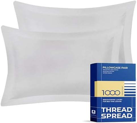 Thread Spread Egyptian Cotton Pillow Shams Set of 2