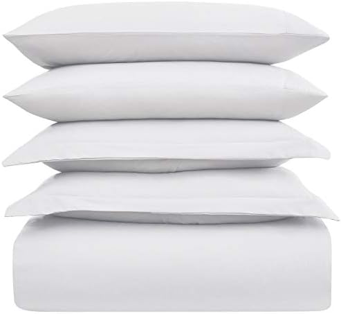 Mellanni Duvet Cover Set - King White