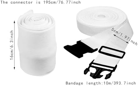 Bothyi Twin to King Bed Connector Matress Filler Kit Black PP Buckle
