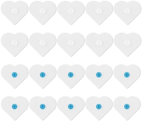 20 Pcs Heart Shape Duvet Snaps for Comforter Hold