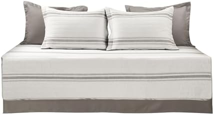 Lush Decor Farmhouse Stripe Daybed Cover Set