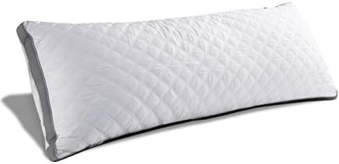 Oubonun Premium Adjustable Loft Body Pillow - Fluffy Supportive