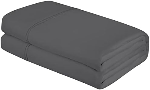 ROYALE LINENS Twin XL Flat Sheet - Ultra Soft Brushed Microfiber