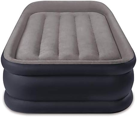 Intex Dura-Beam Deluxe Twin Airbed with Built-In Pillow