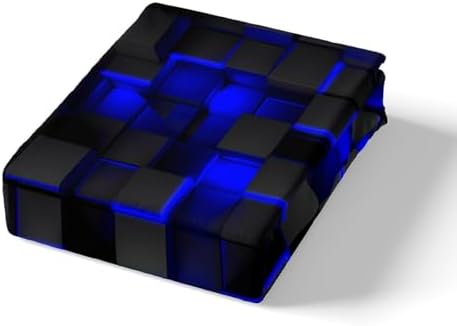 Feelyou Duvet Cover Set with Blue Black 3D Print Design