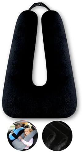 Travel Pillow for Kids and Adults Black