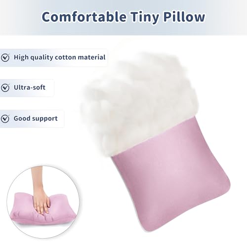 Pro Goleem Pink Travel Pillow for Kids and Camping