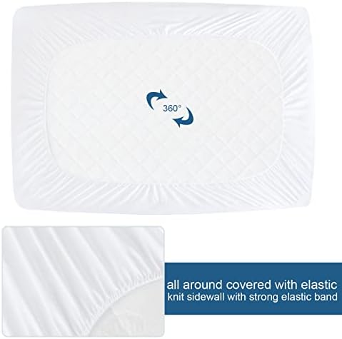SPRINGSPIRIT Twin Mattress Protector Waterproof Soft Breathable