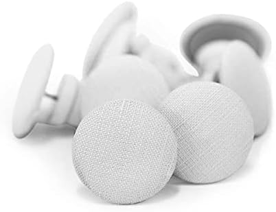 White Cloth Magnetic Duvet Clips with Key 16-Pack
