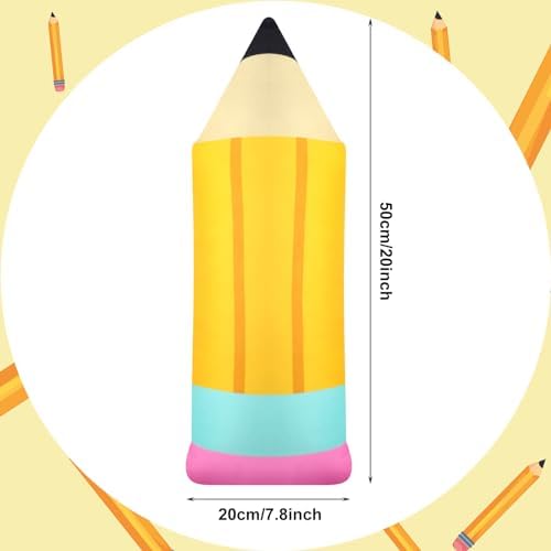 Cute Pencil Plush Pillow for Kids Classroom Decoration
