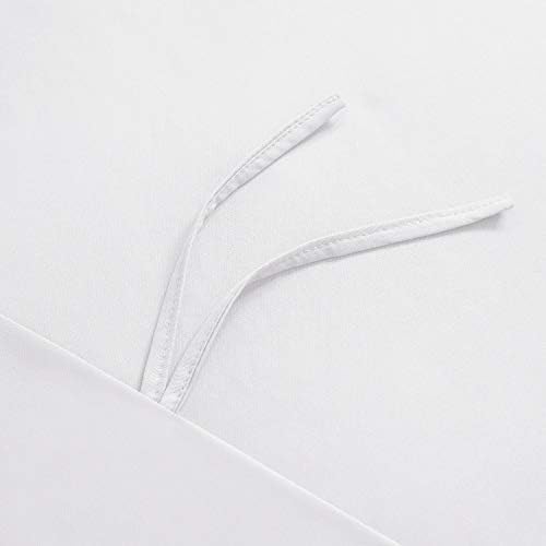 Mellanni Duvet Cover Set - King White
