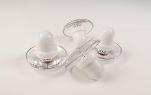 PinionPins Clear Magnetic Duvet Clips Pack of 8