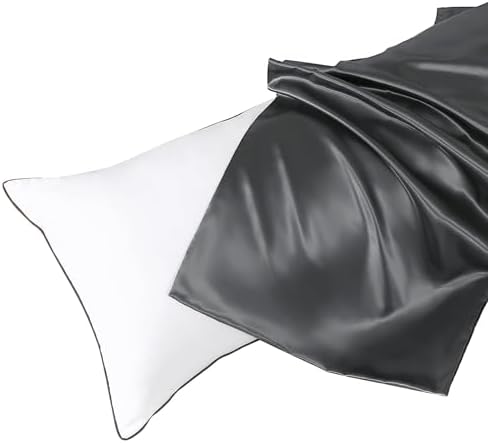 HUXMEYSON Cooling Body Pillow with Removable Satin Case
