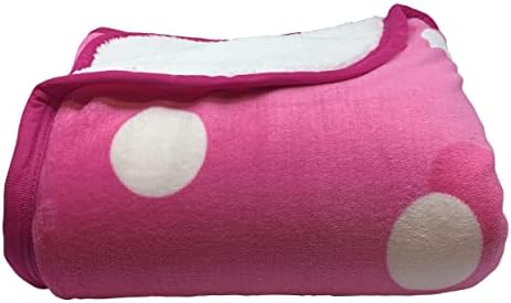 Jay Franco Disney Minnie Mouse Sherpa Throw Blanket - 50 x 60 Inches