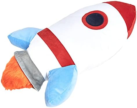 Amazon Basics Space Rockets Decorative Pillow