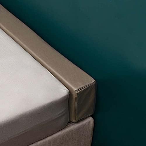 YURRO PU Leather Headboard Gap Filler Pad Soft Mattress Extender 150x10x20cm