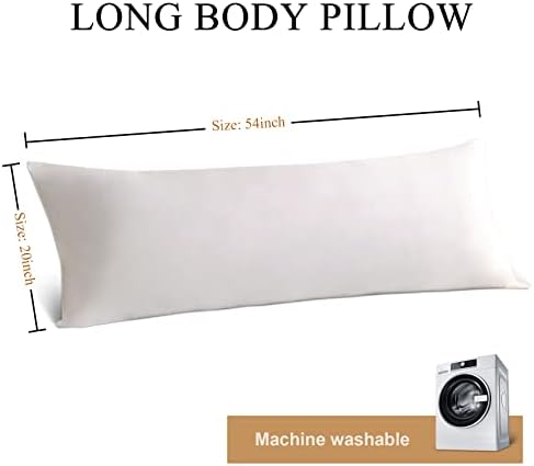 Cosybay Soft Large Body Pillow Insert - 20x54 Inch