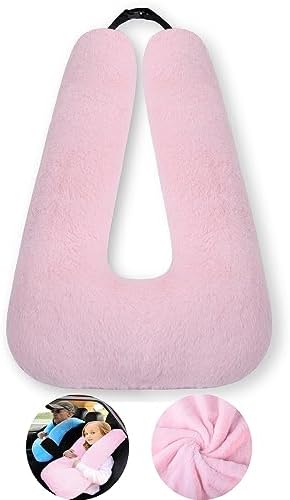 FHSGGP Travel Pillow for Kids and Adults Pink