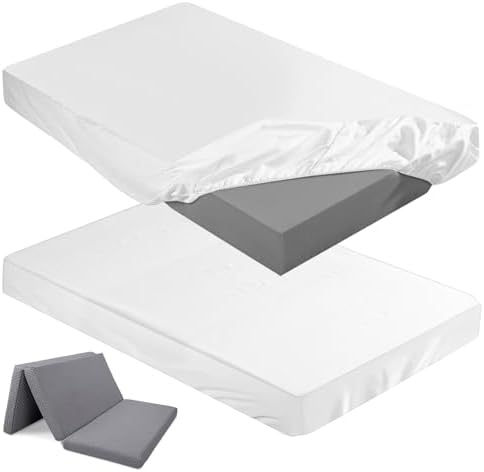 Breling Fitted Sheet Set - Twin 4 White 2 Pcs