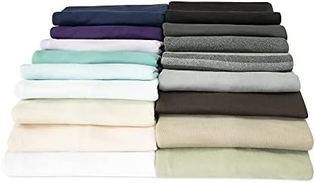 NY HOME Jersey Knit Pillow Cases Set of 2 - Grey Microfiber Blend 1