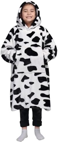 Waitu Fluffy Wearable Blanket for Kids Teens