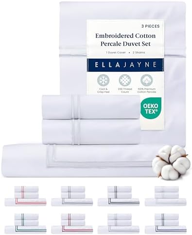 Ella Jayne Duvet Cover Set Full 3 Piece 100 Cotton