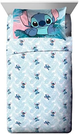 Jay Franco Disney Lilo Stitch 5 Piece Twin Bed Set