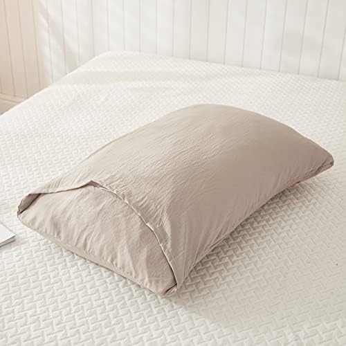 Taupe Body Pillow Cover - 20x54 Queen Size