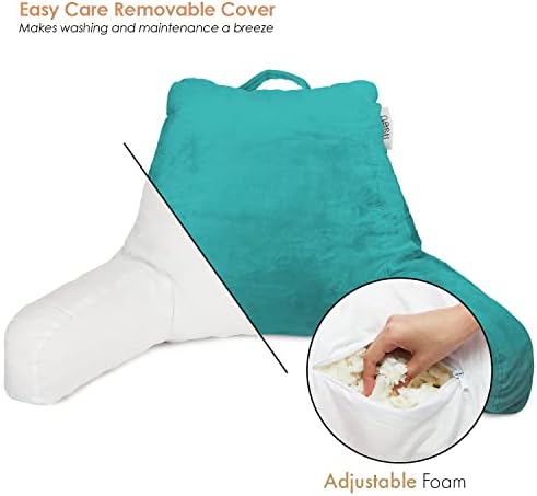 Nestl Reading Pillow Teal Memory Foam