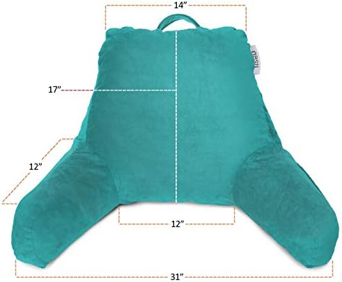Nestl Reading Pillow Teal Memory Foam