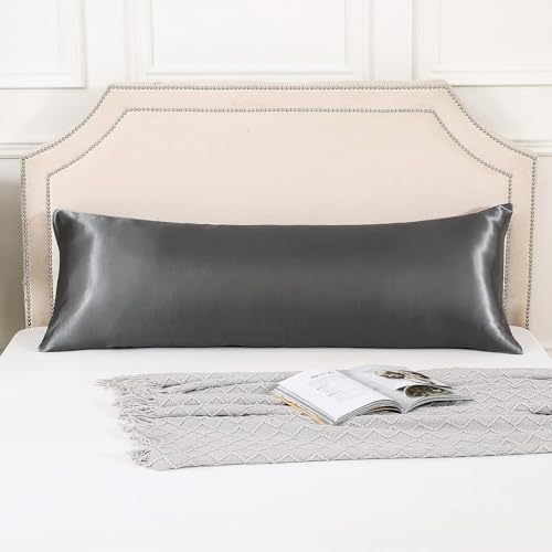 HUXMEYSON Cooling Body Pillow with Removable Satin Case