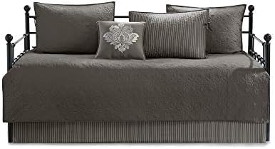 Madison Park Reversible Daybed Cover Set - 6 Piece with Shams and Bedskirt