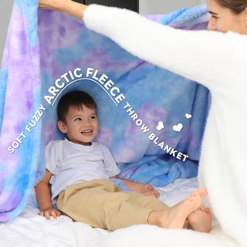 Soft Fuzzy Throw Blanket for Kids and Adults