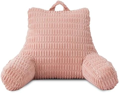 Holawakaka Reading Pillow with Arms - Light Pink