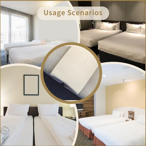 12 X 76 Twin to King Bed Converter Kit with Washable Cover White