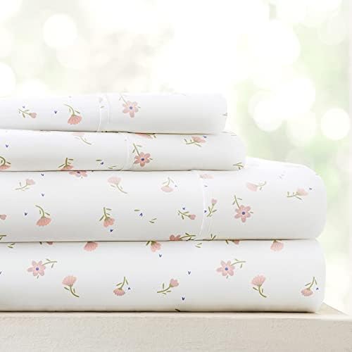 Linen Market Soft Floral Pink Twin Sheet Set 3 Piece