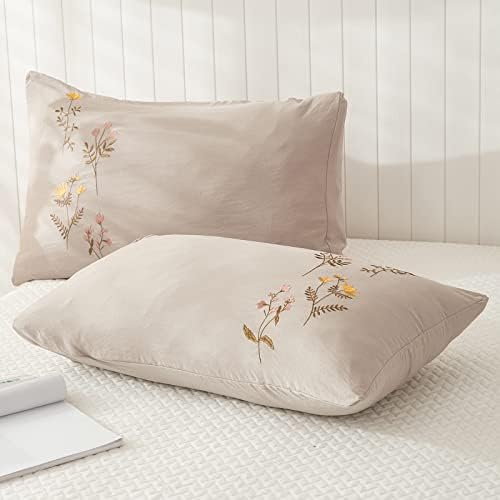Taupe Body Pillow Cover - 20x54 Queen Size