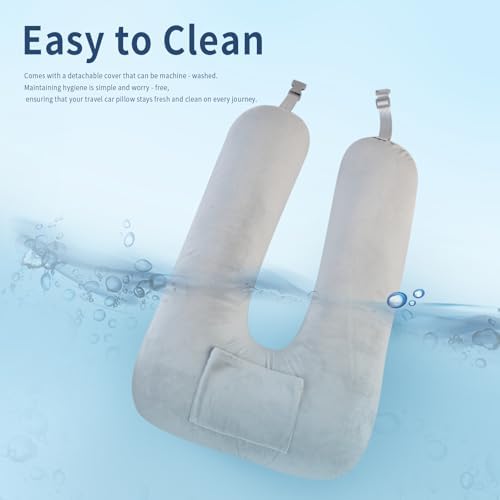 Cococu Car Pillow for Kids and Adults Grey 1