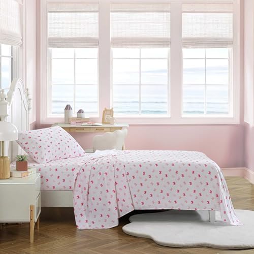 Nautica Kids Twin XL Sheet Set - Axton Crab Pink
