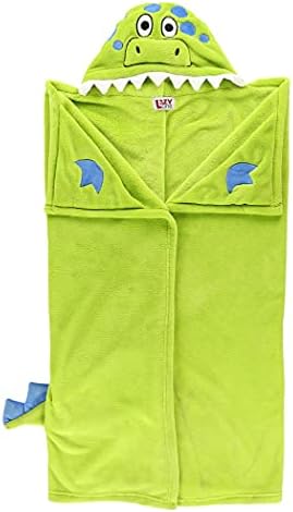 Lazy One Dinosaur Hooded Blanket for Kids 1