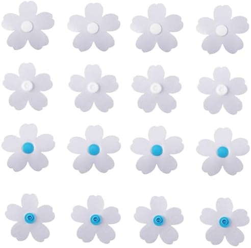 Gosknor 20pcs Plum Blossom Duvet Snaps Fasteners