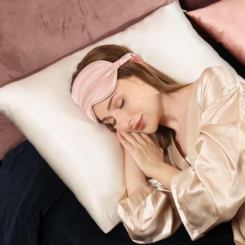 Adubor 23 Momme Silk Pillowcase - 1PC Lvory White