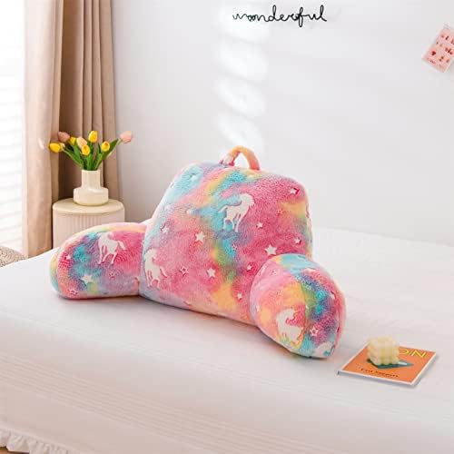 Aimuan Glow in the Dark Reading Pillow with Arms