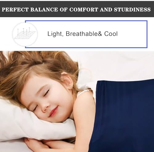 Ntomtuex Sensory Bed Sheet for Weighted Blanket Comfort
