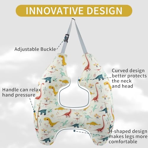 FASTSPOK H-Shape Car Pillow for Kids and Adults