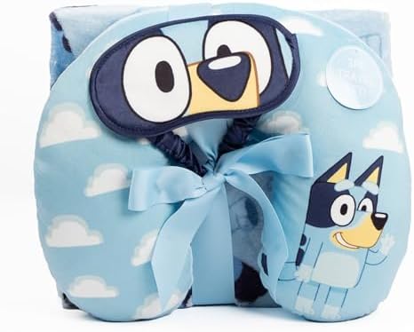 Jay Franco Bluey Kids Travel Set - 3 Piece