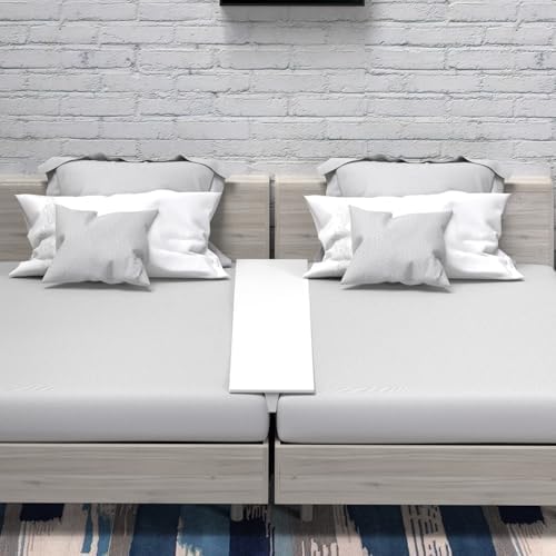 Limthe Bed Bridge Twin XL to King Converter with Washable Cover