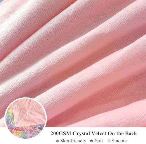 XeGe 3 Piece Soft Fluffy Throw Blanket Set 1