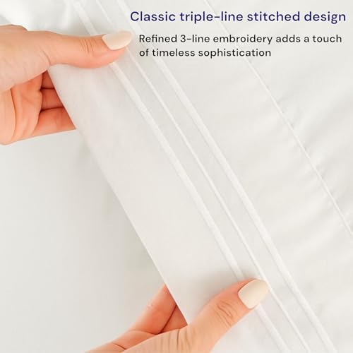 FEEKO Queen Size 4 Piece Microfiber Sheet Set