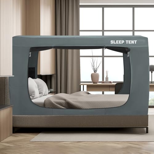 YAVIL Bed Tent for Kids and Adults Blackout Privacy Space